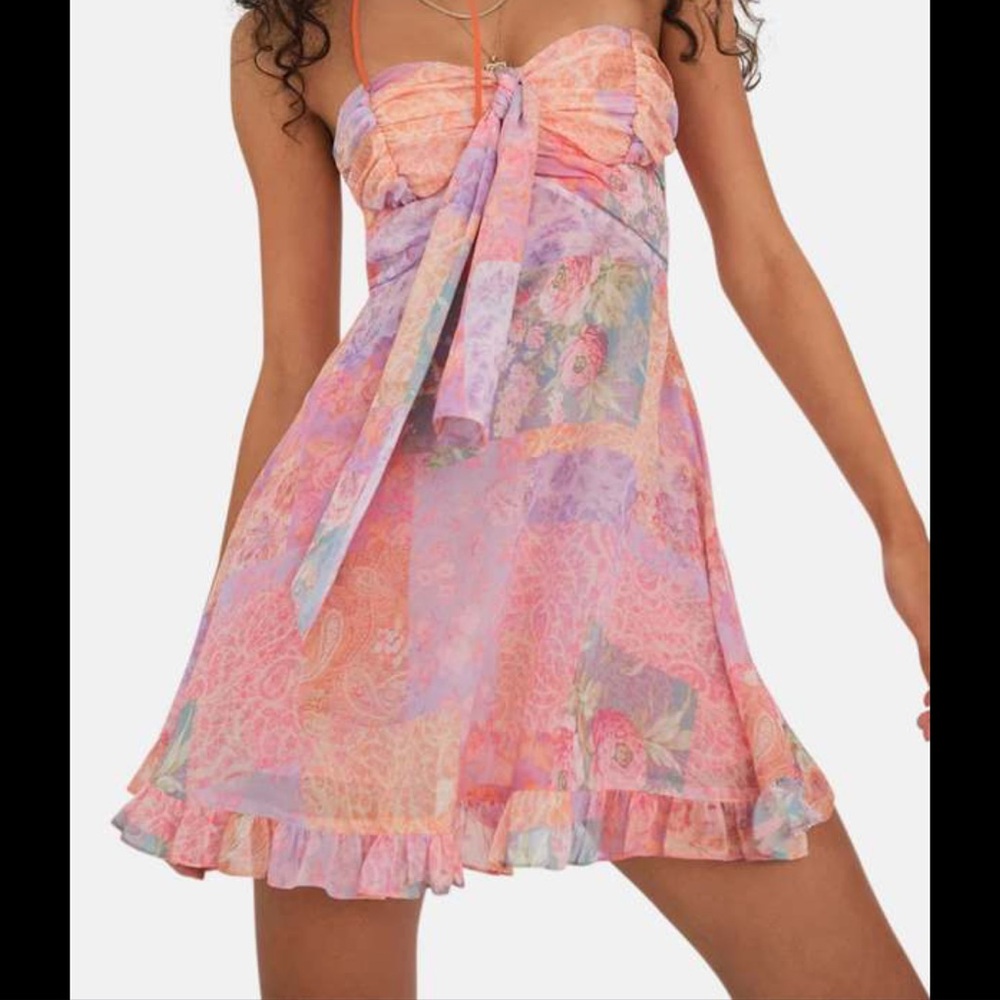 For Love and Lemons Teagan Mini Dress